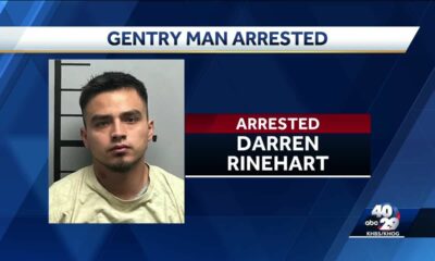 Gentry police arrest man accused of raping a girl after using Facebook messages to lure her to his home