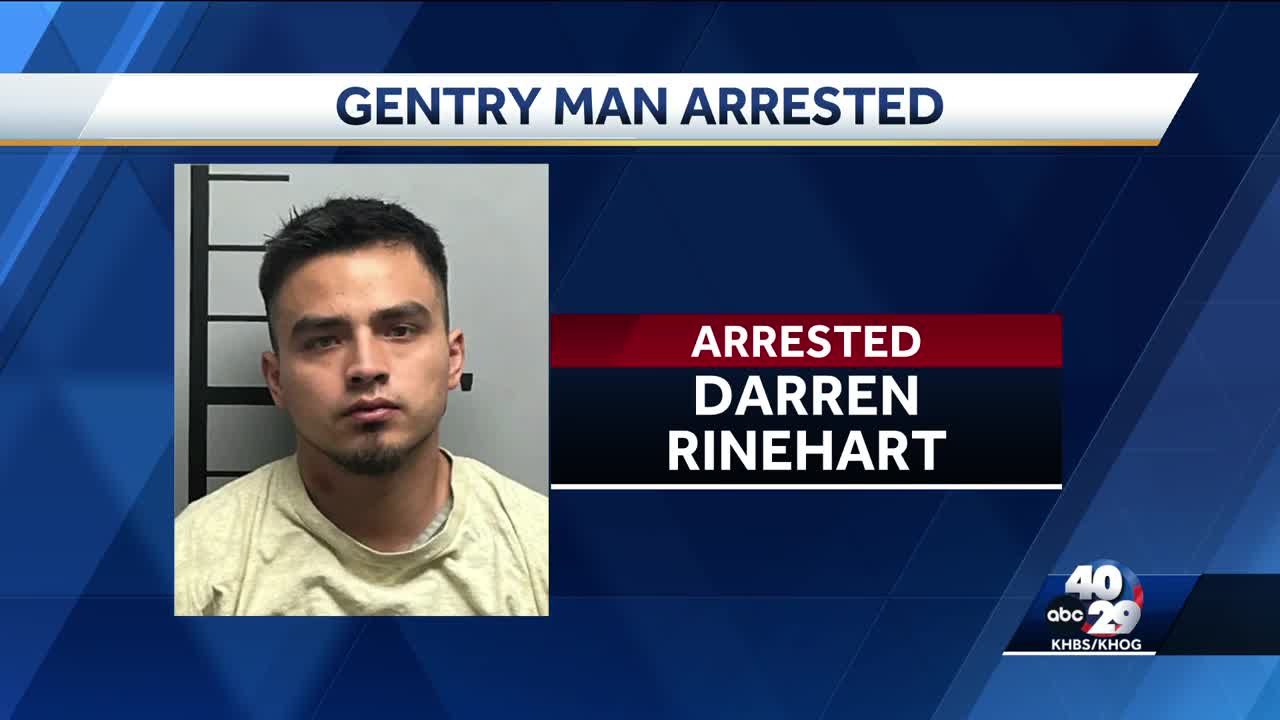 Gentry police arrest man accused of raping a girl after using Facebook messages to lure her to his home