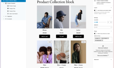 WooCommerce Blocks 11.0.0 Adds Product Collection Block in Beta, 10.9.0 Integrates Product Button with the Interactivity API