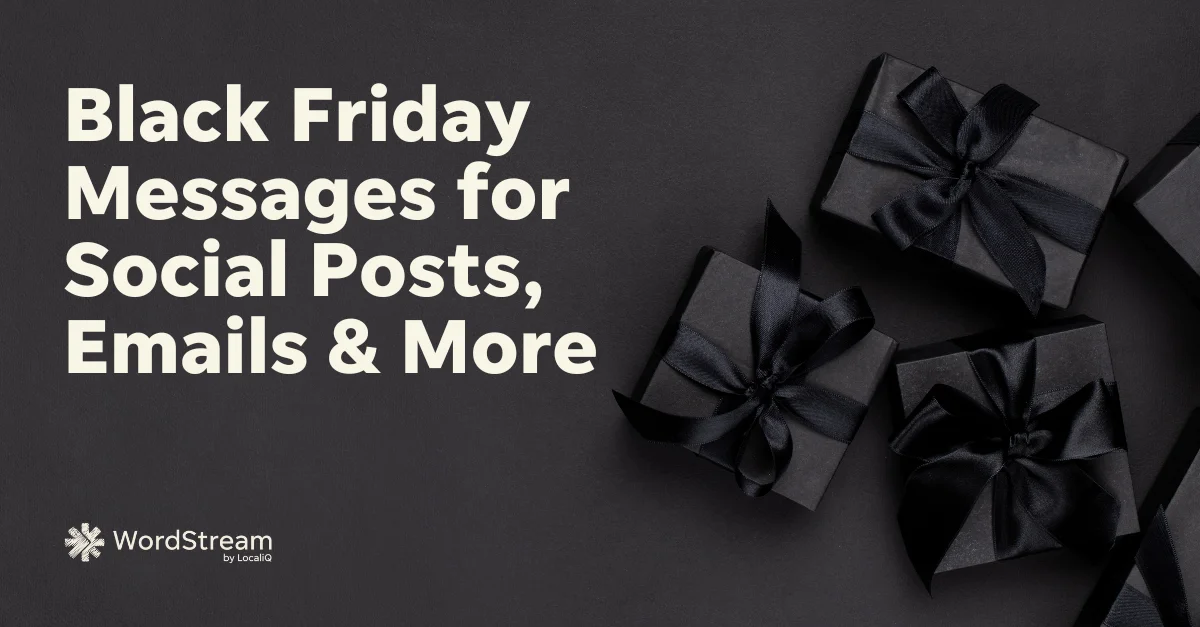 25 Ready-to-Go Black Friday Messages & Email Templates