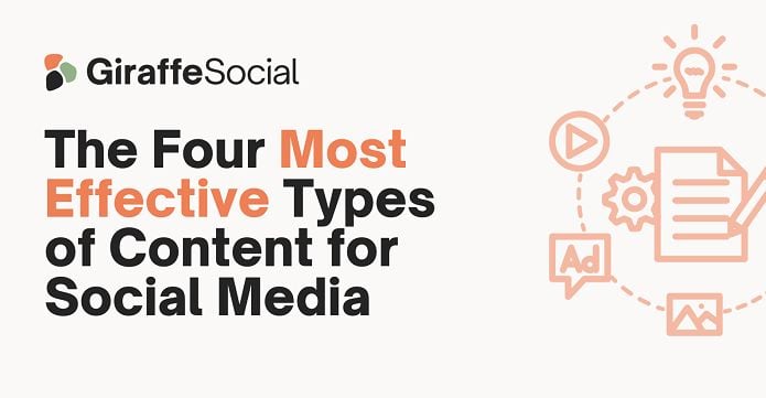 The Four Most Effective Types of Social Media Content [Infographic]