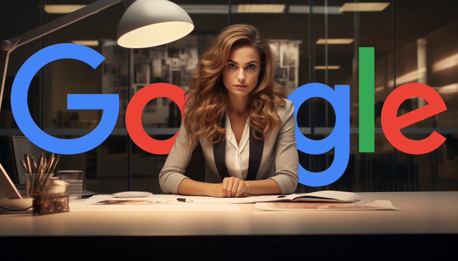 Woman Agency Desk Google Logo