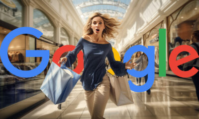 Woman Race Shopping Google Logo
