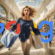 Woman Race Shopping Google Logo