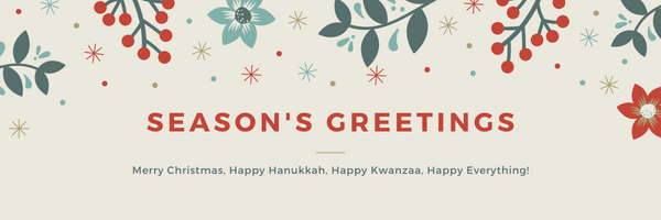 holiday greetings and messages - seasons greetings email header