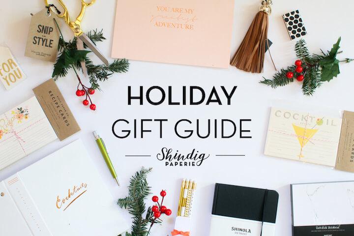 december marketing ideas: holiday gift guide example