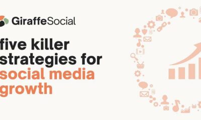 5 Killer Strategies for Social Media Growth [Infographic]