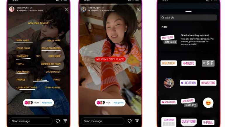 Instagram Provides New Stories Engagement Options with Custom “Add Yours” Templates