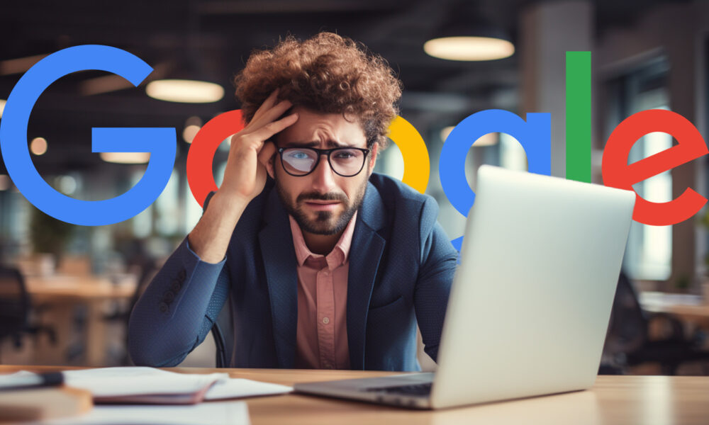 Frustated Man Agency Google Logo
