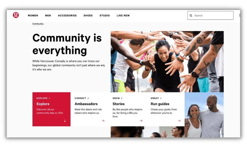 Brand community - lululemon's brand community