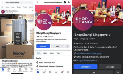 Rimowa luggage phishing scam impersonates iShopChangi platform, as at least 19 victims have lost $7,000