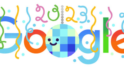 Google New Years Eve Doodle