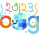 Google New Years Eve Doodle