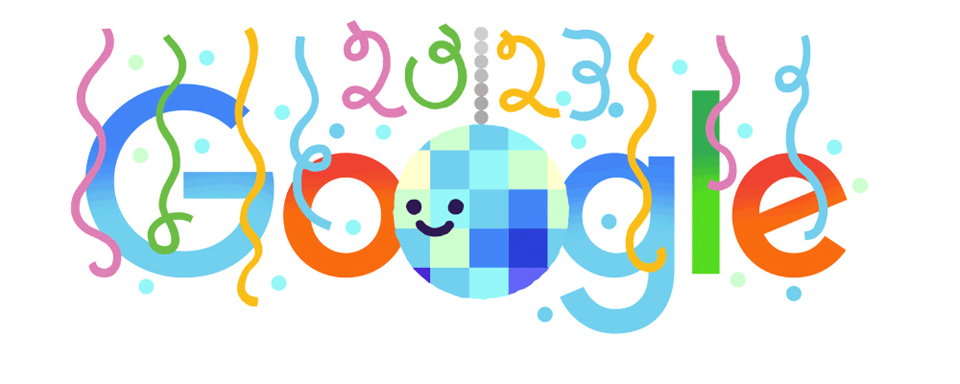 Google New Years Eve Doodle