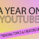 YouTube Highlights its Top Trends, Topics and Creators of 2023