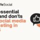 Essential Do’s and Don’ts for Social Media Marketing in 2024 [Infographic]