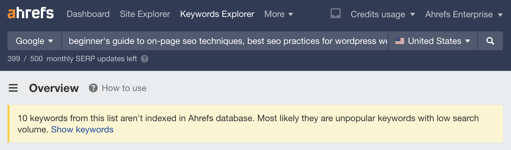 ChatGPT's long-tail keywords have no search demand