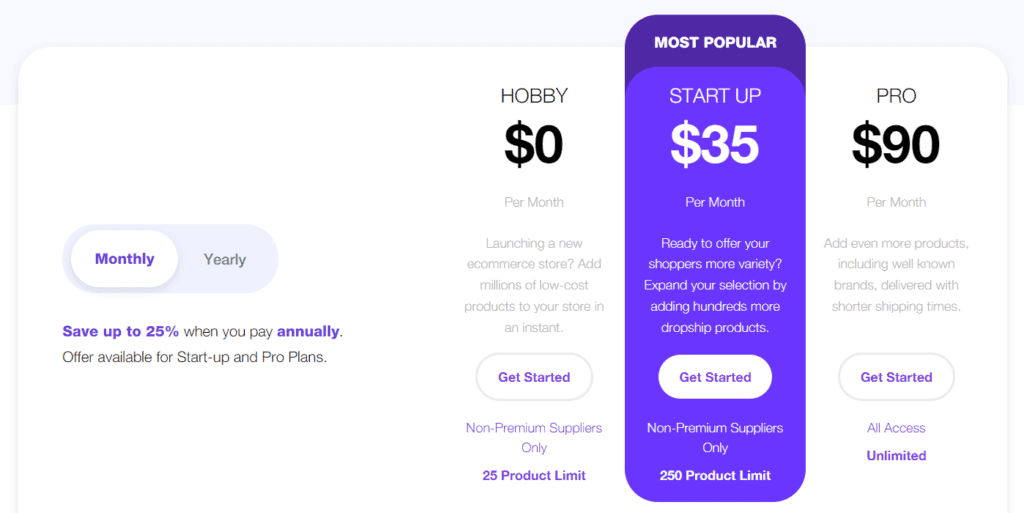 Pricing of Modalyst