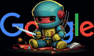 Google Ninja Robot Cutting Book