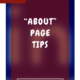 Crafting an About Page that Proves the AUTHORITY in You