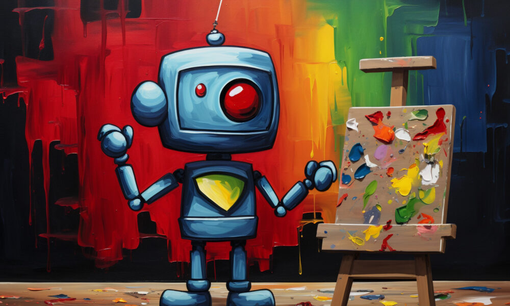 Google Robot Painting