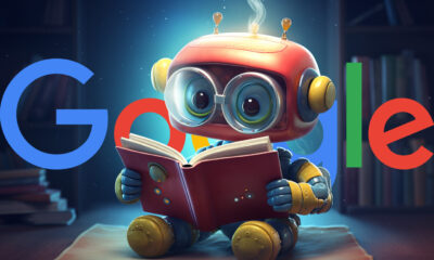 Google Robot Reading Story Book