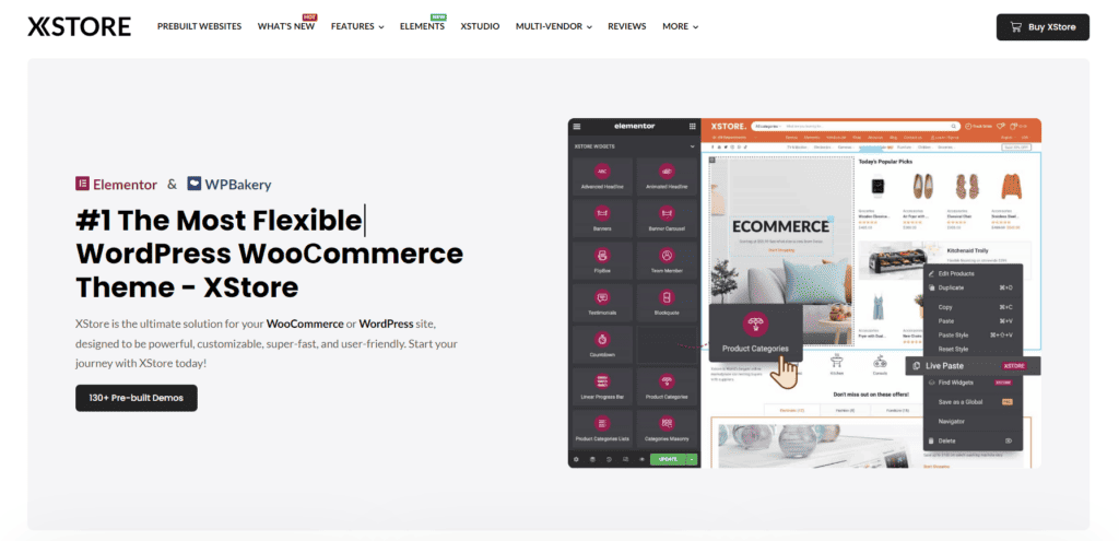 XStore homepage