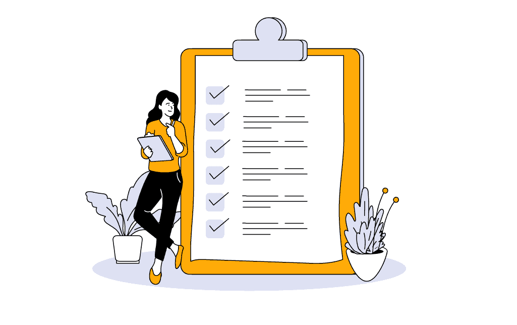 An image of a checklist