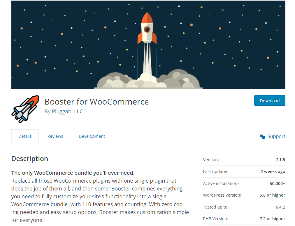 Booster for WooCommerce plugin