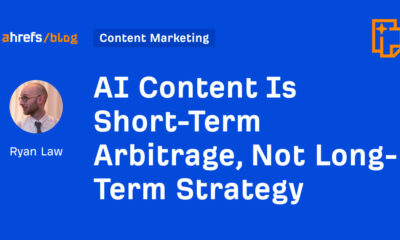 AI Content Is Short-Term Arbitrage, Not Long-Term Strategy