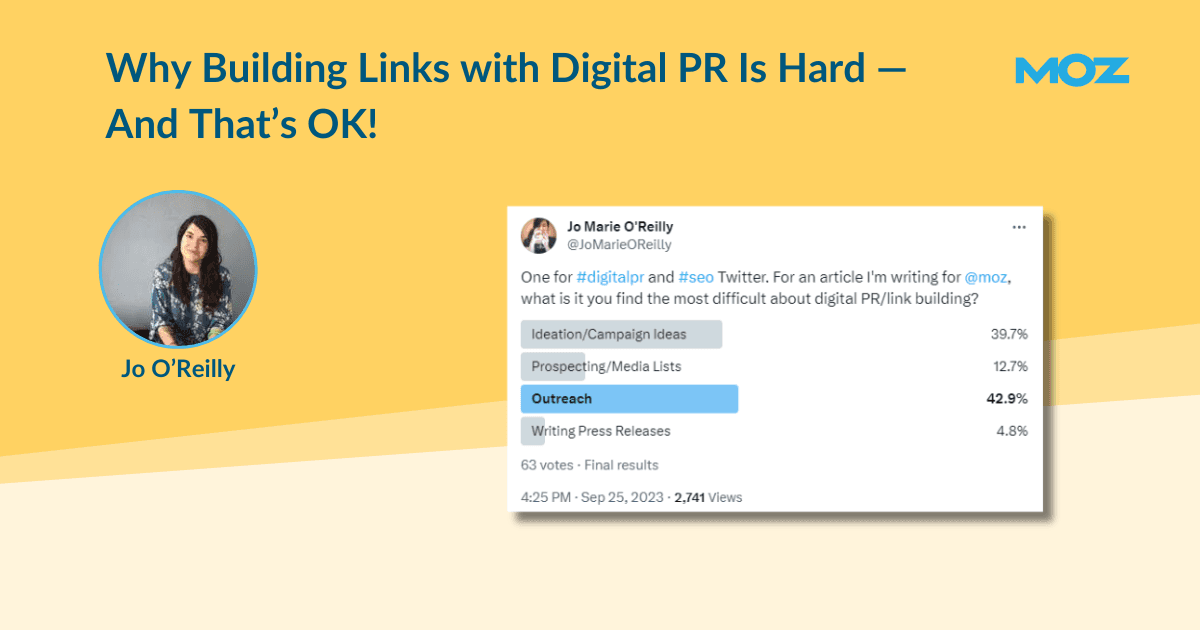 Building Links with Digital PR Is Hard