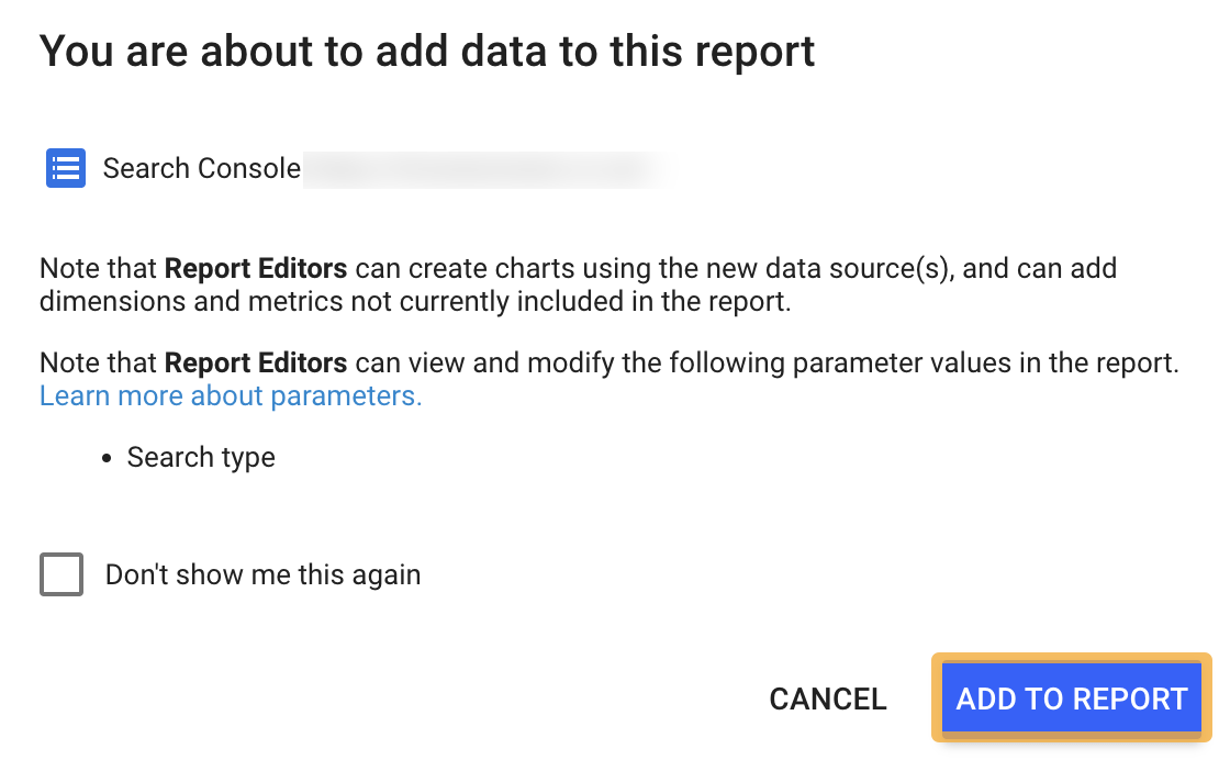 Add-to-report-gsc-screenshot