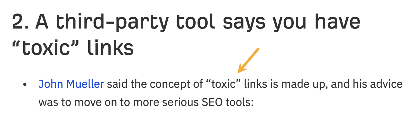 Perfect place to add an internal link