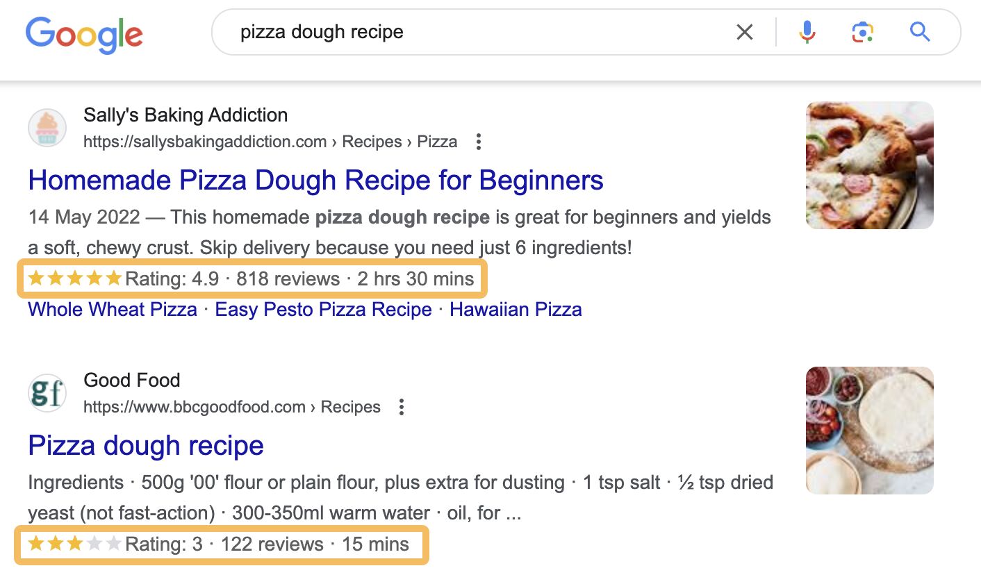 Most of the results for this term show rich snippets, so it's probably worth optimizing for them