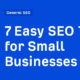 7 Easy SEO Tips for Small Businesses