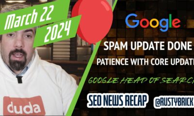 Google Spam Update Done, Patience With Core Update, Helpful Content Recoveries, Yahoo Search Coming & New Head Of Google Search