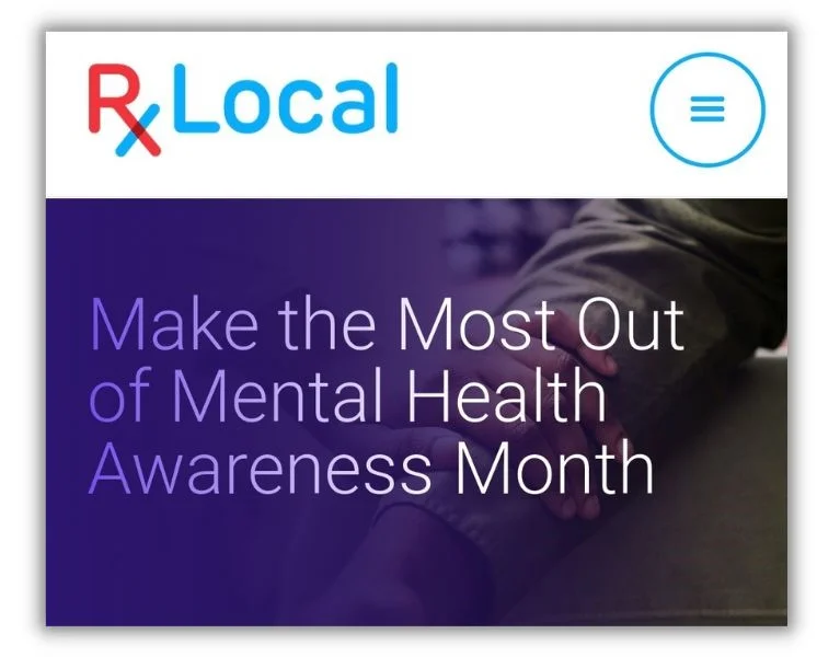 may content ideas - Mental Health Awareness Month post.