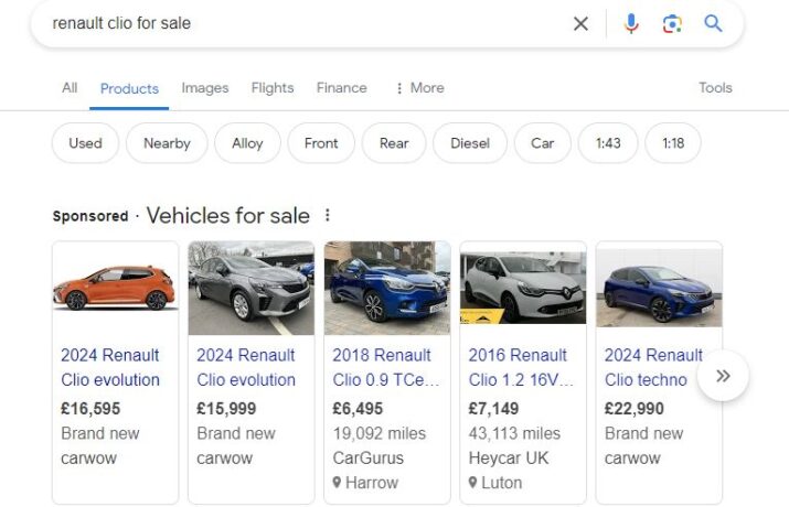 Google Ads Vehicle Listing Ads VLA now live in the