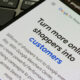 Google Performance Max advertising campaigns is seen on the webpage of Google for Retail on a smartphone.
