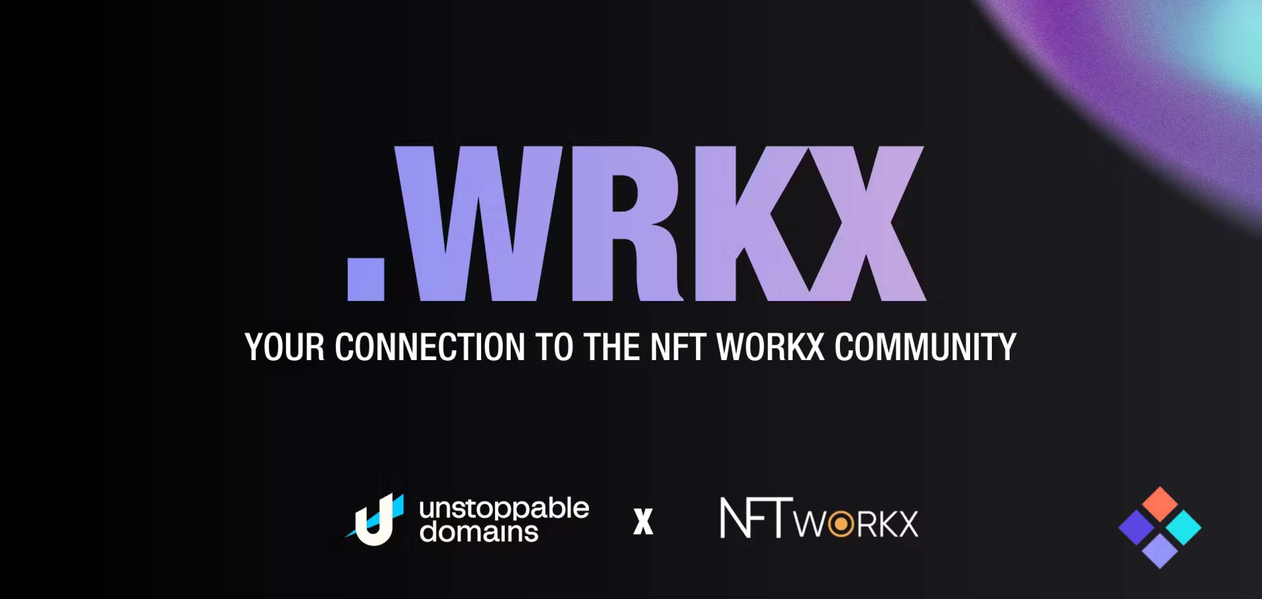 NFT Workx and Unstoppable Domains Launches .WRKX Domains