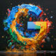 Google Logo Melt Explode