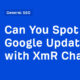 Can You Spot Google Updates with XmR Charts?
