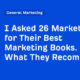 I Asked 26 Marketers for Their Best Marketing Books. Here's What They Recommend