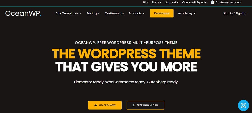 OceanWP Theme