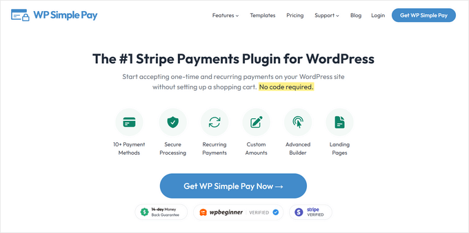 WP Simple Pay