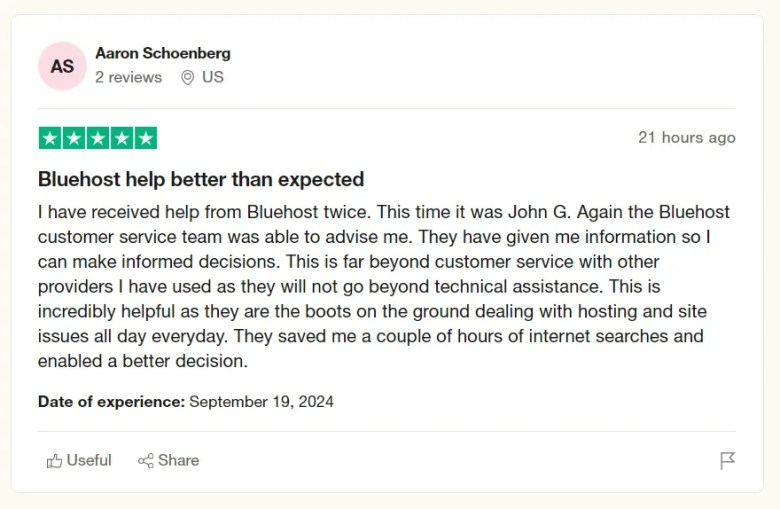 Bluehost Support - Bluehost Help Better than Expected
