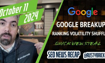 DOJ May Breakup Google, Ranking Volatility, Quick View Theft, Google Web Creator Event, Google Ads & More Search News