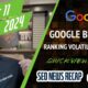 DOJ May Breakup Google, Ranking Volatility, Quick View Theft, Google Web Creator Event, Google Ads & More Search News