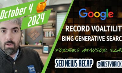 Google Ranking Volatility Record, Forbes Advisor Slapped, Bing Generative Search Experience & More