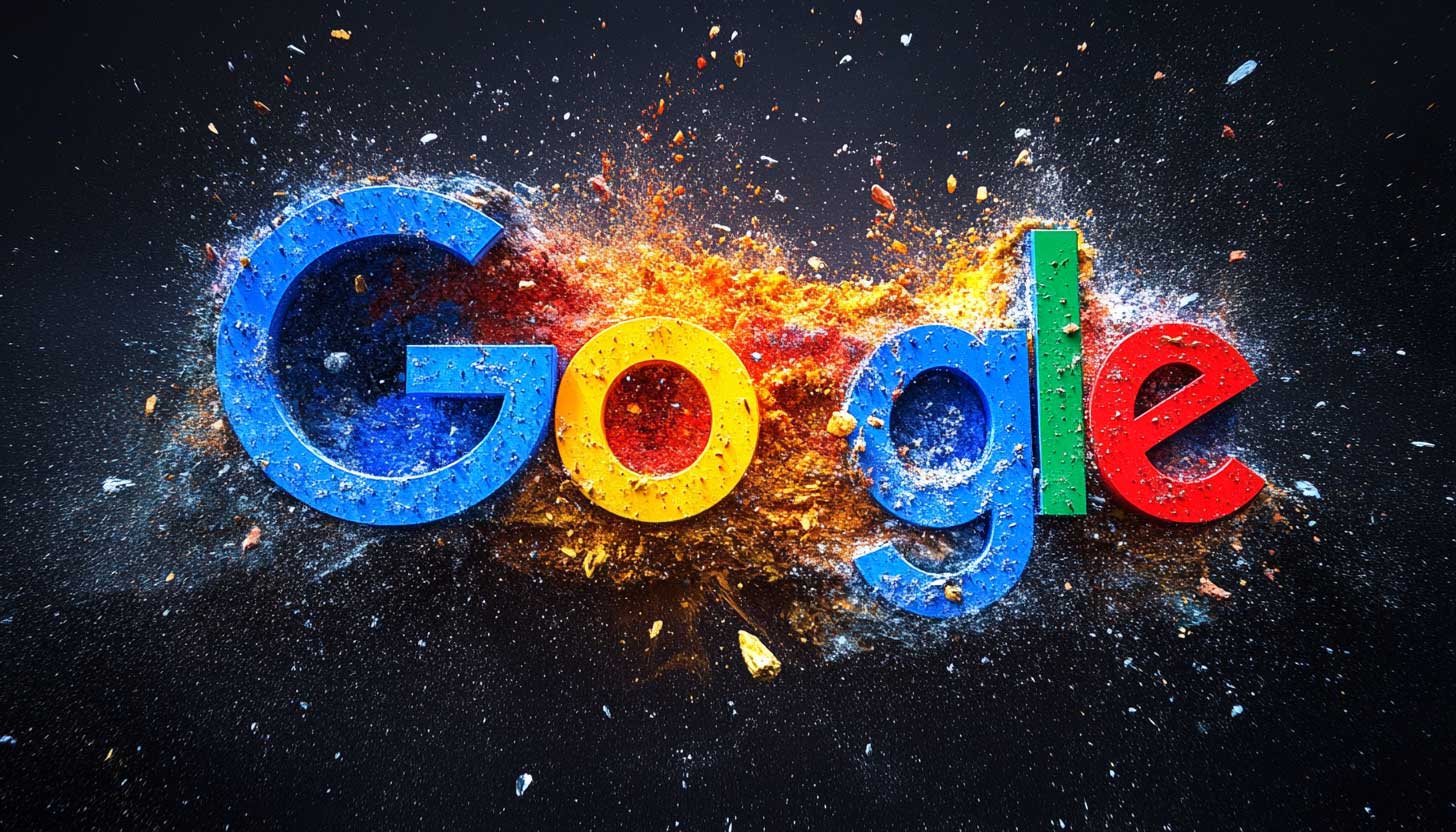 Google Logo Rumbling